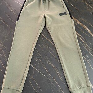 Hugo Boss Halvo Pants Men's Size Large Olive Green Athleisure Slim Fit
